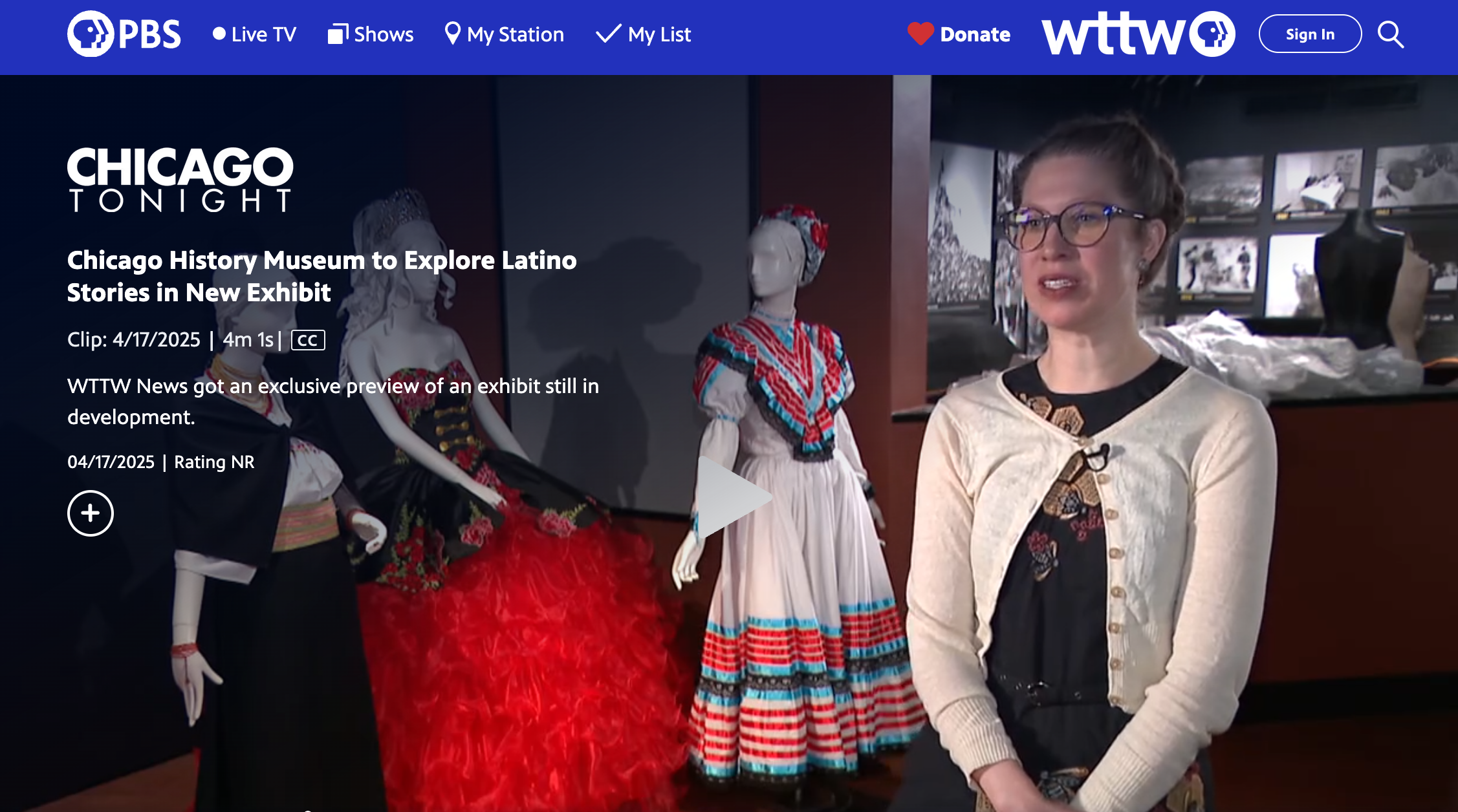 PBS “Chicago Tonight” Spotlights BFC’s Role in Preserving Tradition